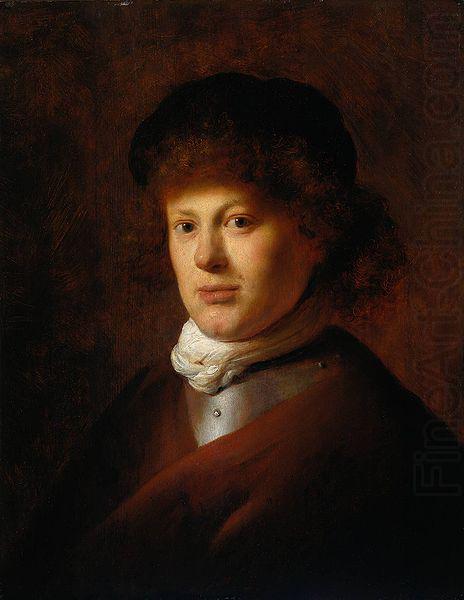 Portrait of Rembrandt van Rijn, Jan lievens